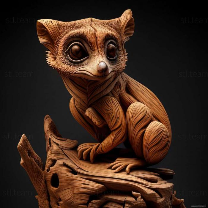 3D model Lepilemur sahamalazensis (STL)